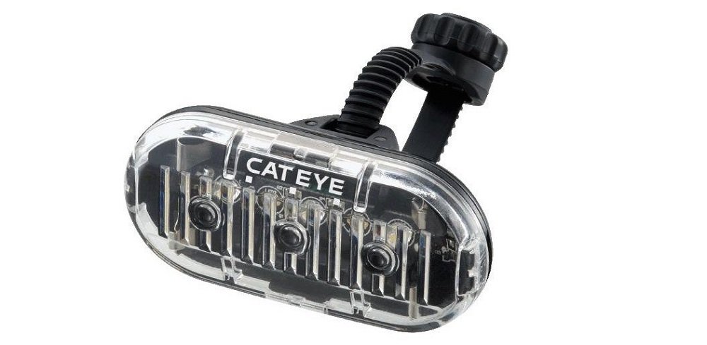 Lampka rowerowa CATEYE przednia TL-LD135-F OMNI 3 widok ogólny front