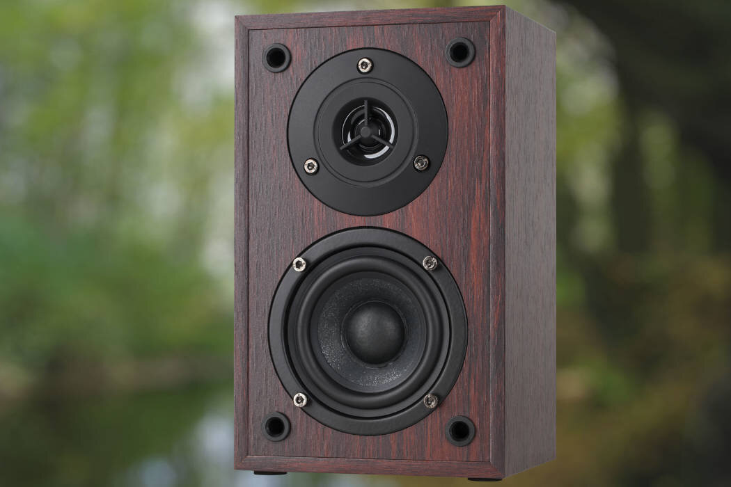 Kolumny głośnikowe KRUGER&MATZ Spirit 2.1 Brązowy (1 szt.) brzmienie połączenie subufer tony funkcjonalność