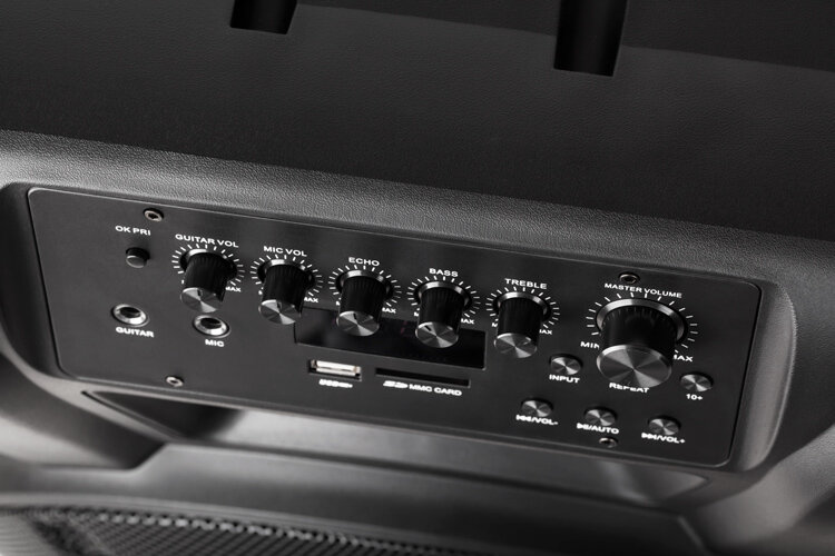 Power audio KRÜGER&MATZ KM1712 Czarny pasmo przenoszenia formaty muzyczne