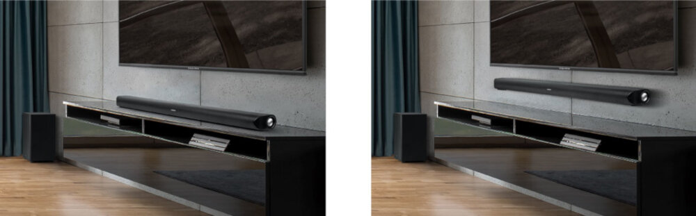 Soundbar KRUGER&MATZ Odyssey Czarny podstawki