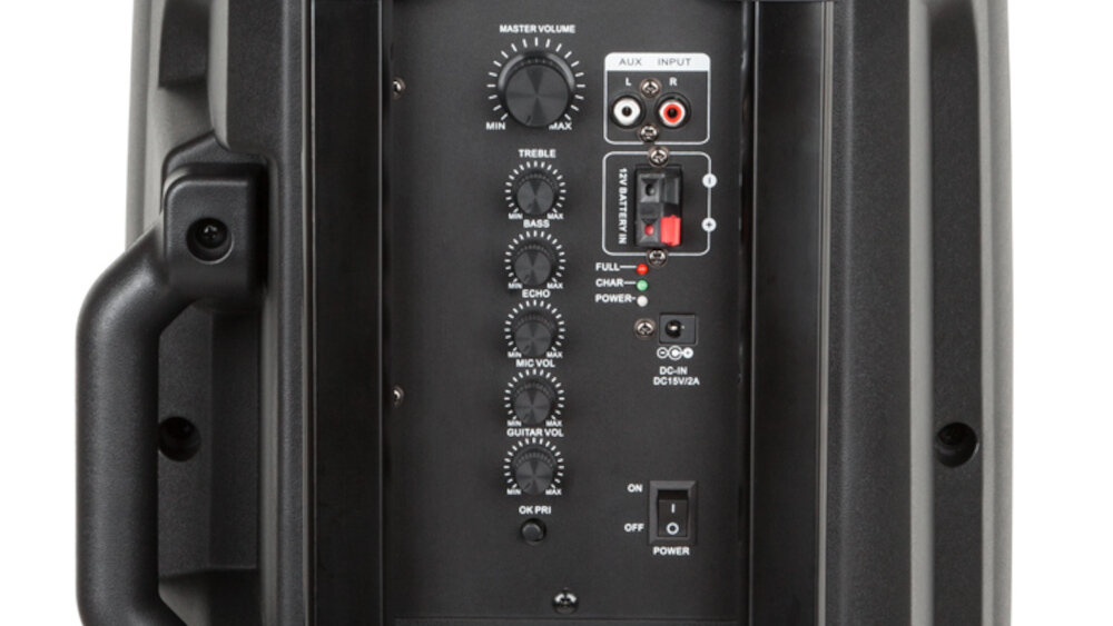 Power audio KRÜGER&MATZ KM 1710 - zasilanie