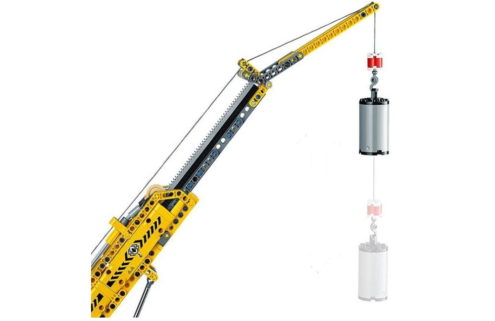 LEGO Technic Żuraw typu pająk 42097 Wiele elementów i funkcji w jednym pudełku