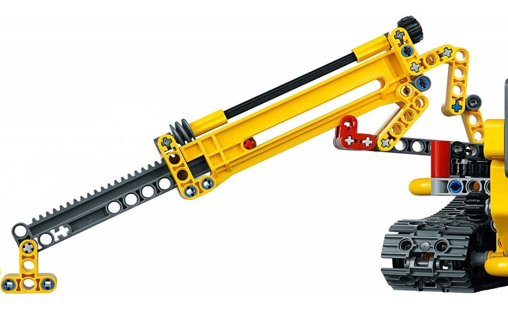 LEGO Technic Żuraw typu pająk 42097 dla dzieci od 10 roku życia elementy zestawu przeszły wymagające testy wytrzymałościowe
