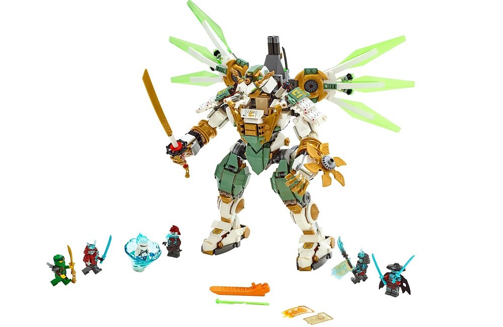 LEGO Ninjago Mechaniczny tytan Lloyda 70676 kreatywna zabawa prawidłowy rozwój merytoryczny dziecka klocki figurki minifigurki bez zasilania klasyczna zabawa wysoka jakość lego wielogodzinna zabawa