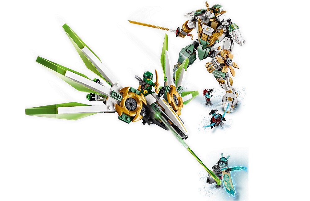 LEGO Ninjago Mechaniczny tytan Lloyda 70676 kreatywna zabawa prawidłowy rozwój merytoryczny dziecka klocki figurki minifigurki bez zasilania klasyczna zabawa wysoka jakość lego wielogodzinna zabawa