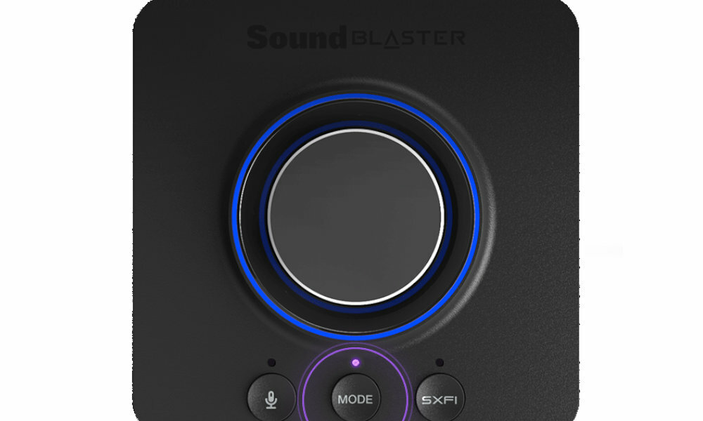 CREATIVE Sound Blaster X3 swiatlo