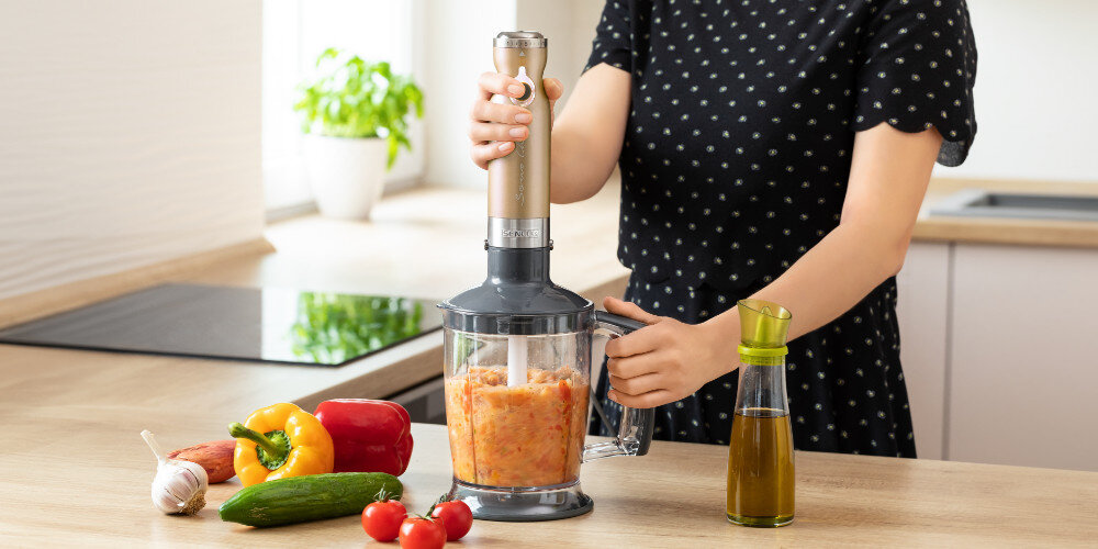 Blender SENCOR SHB 5607CH precyzja kontrola 20 stopni regulacja potrzeby preferencje konsystencja