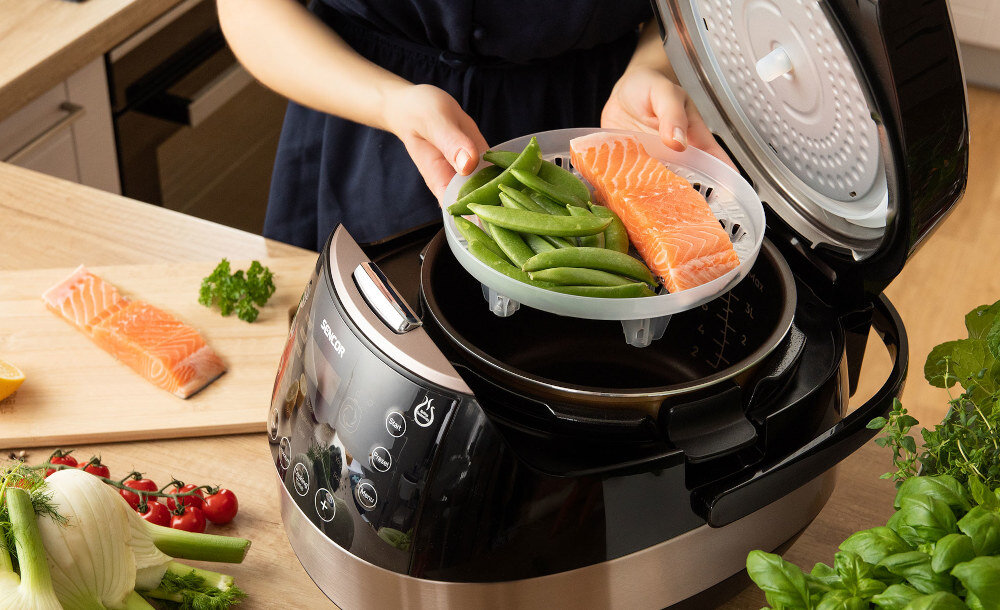 Ryżowar SENCOR 1800SS głowice akcesoria