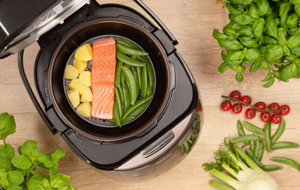 Ryżowar SENCOR 1800SS głowice akcesoria