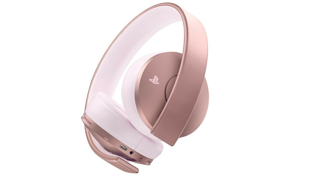 Słuchawki SONY Playstation Wireless Headset Gold - ANC
