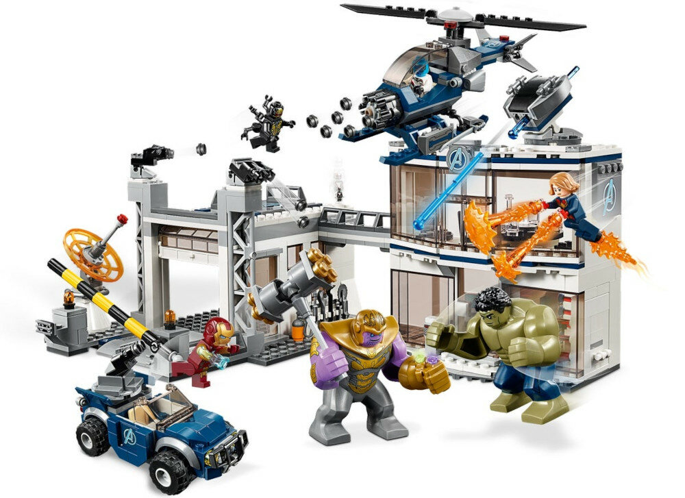 LEGO Marvel Bitwa w kwaterze Avengersów 76131 przyjazn tworzenie kreatywnosc