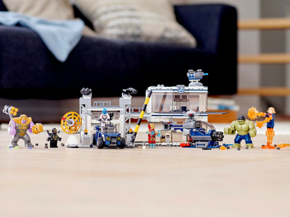 LEGO Marvel Bitwa w kwaterze Avengersów 76131 rozwoj kreatywnosc