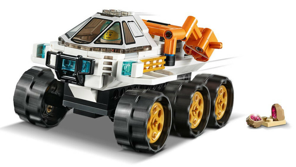 LEGO City Jazda próbna łazikiem 60225 zestaw laczenie