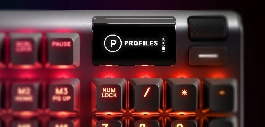 Klawiatura STEELSERIES Apex 5 wyświetlacz OLED