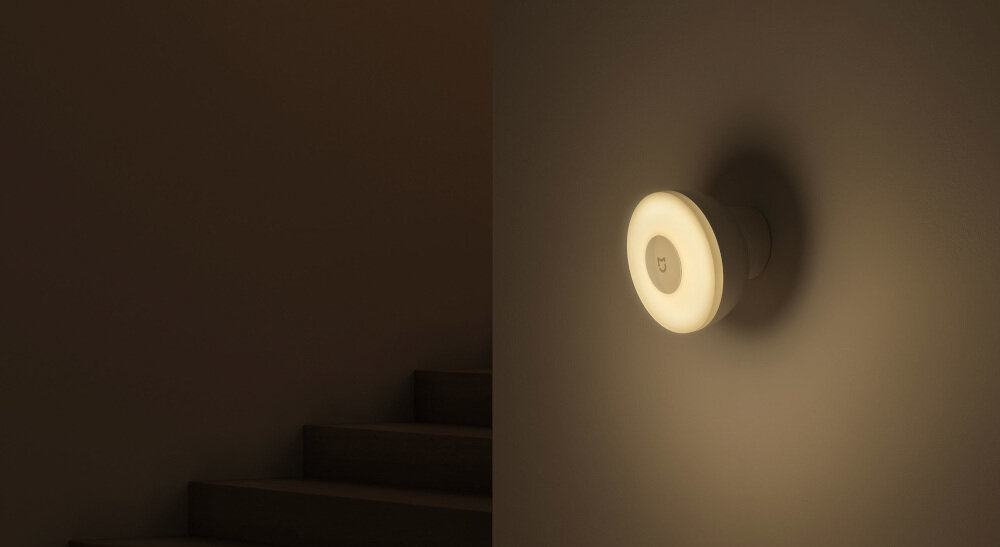Lampka XIAOMI Mi Motion-Activated Night Light 2 MJYD02YL niski pobór mocy zasilana bateriami bezprzewodowe energooszczędne