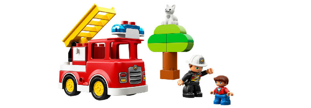 LEGO Duplo Wóz strażacki 10901 wóz strażacki kolory fantazja kreatywność