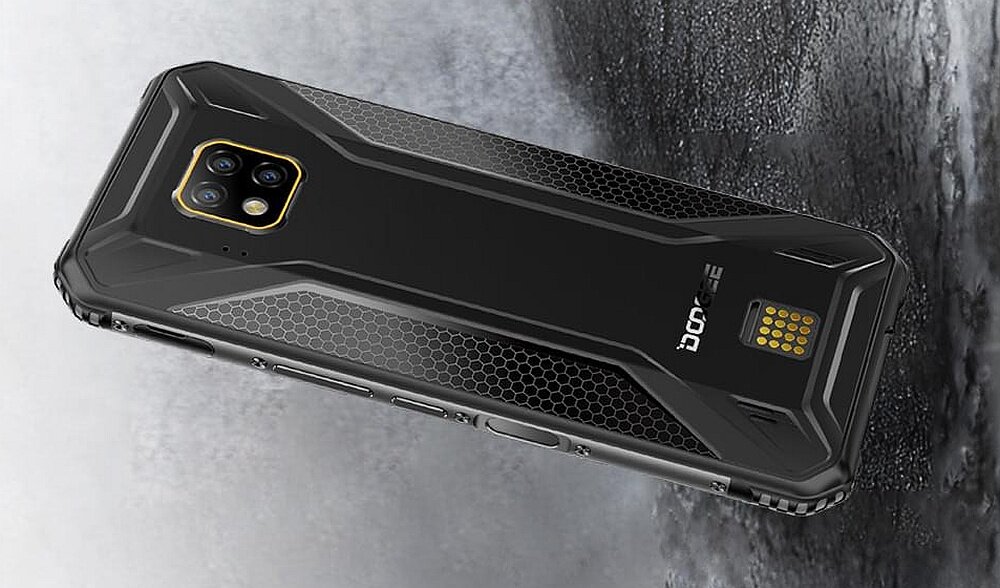 Smartfon DOOGEE S95 Pro blokada czytnik linii papilarnych rozpoznawanie twarzy