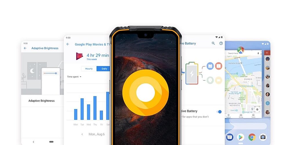 Smartfon DOOGEE S68 Pro system operacyjny android 9 aplikacje
