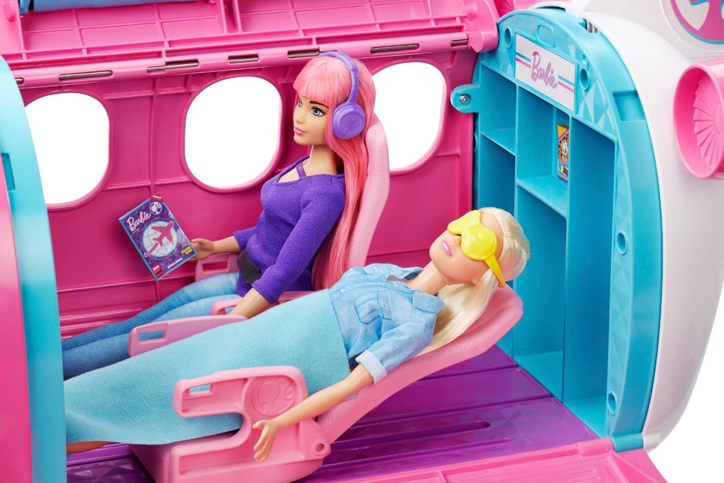 MATTEL Samolot Barbie GDG76 kółka obracające start maszyna