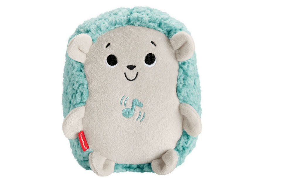 FISHER-PRICE-Jez uspokajacz ustawienia potrzeby dziecko zabawka rozwijanie zmysł miękki materiał delikatna muzyka dotyk słuch maluch