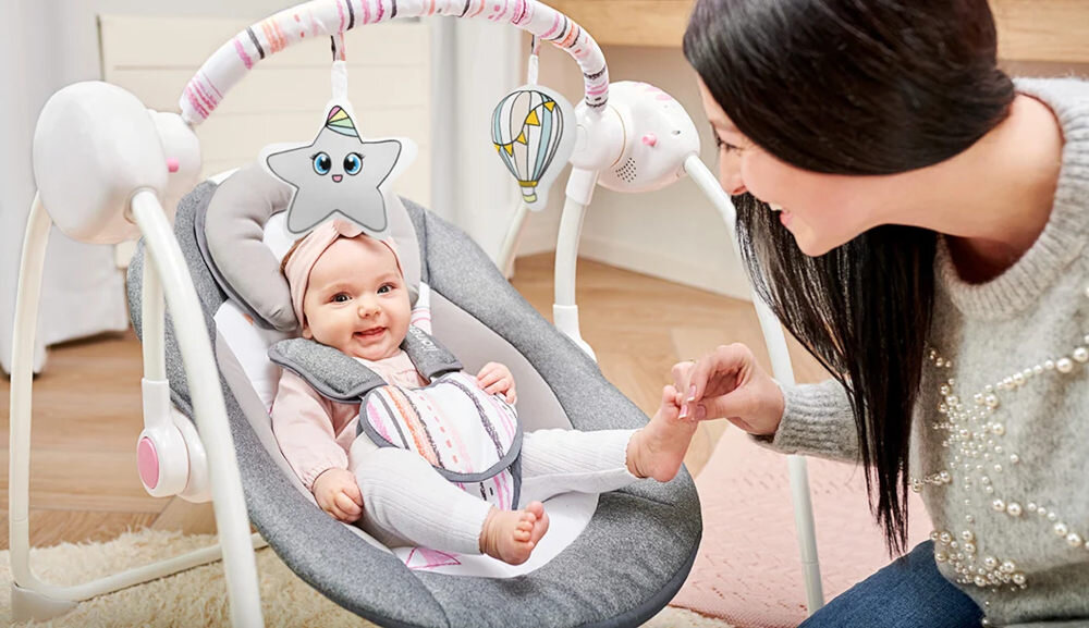 Bujaczek LIONELO Ruben Szaro-turkusowy Radość beztroska 5 programow timer