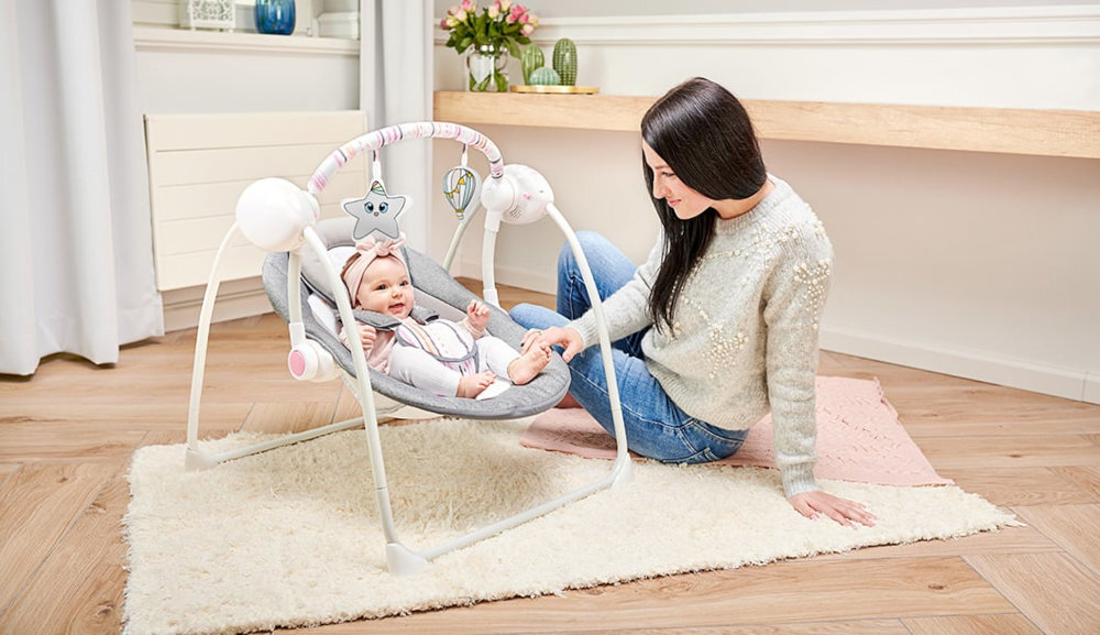 Bujaczek LIONELO Ruben Szaro-turkusowy Bezpieczna przygoda 5-punktowe pasy bezpieczeństw