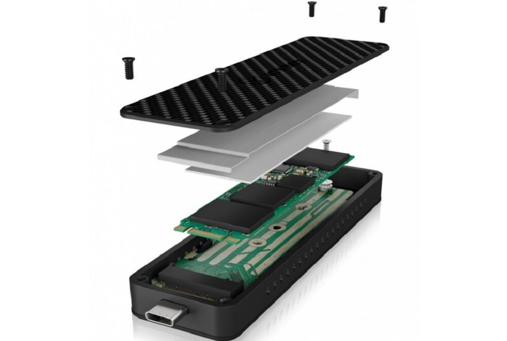 Obudowa dysku ICY BOX IB-1820M-C31 - prosty montaz