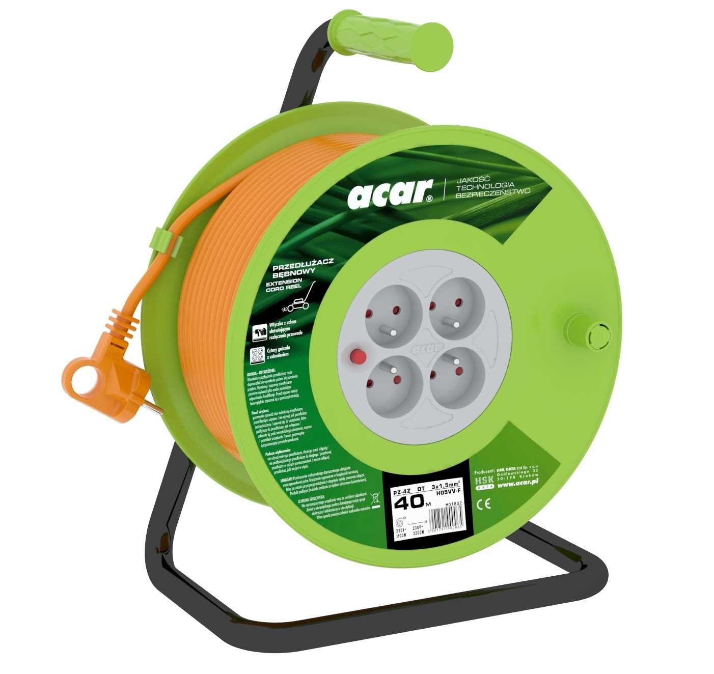 Przedłużacz ACAR M01802 (40m) - Przedłużacz 