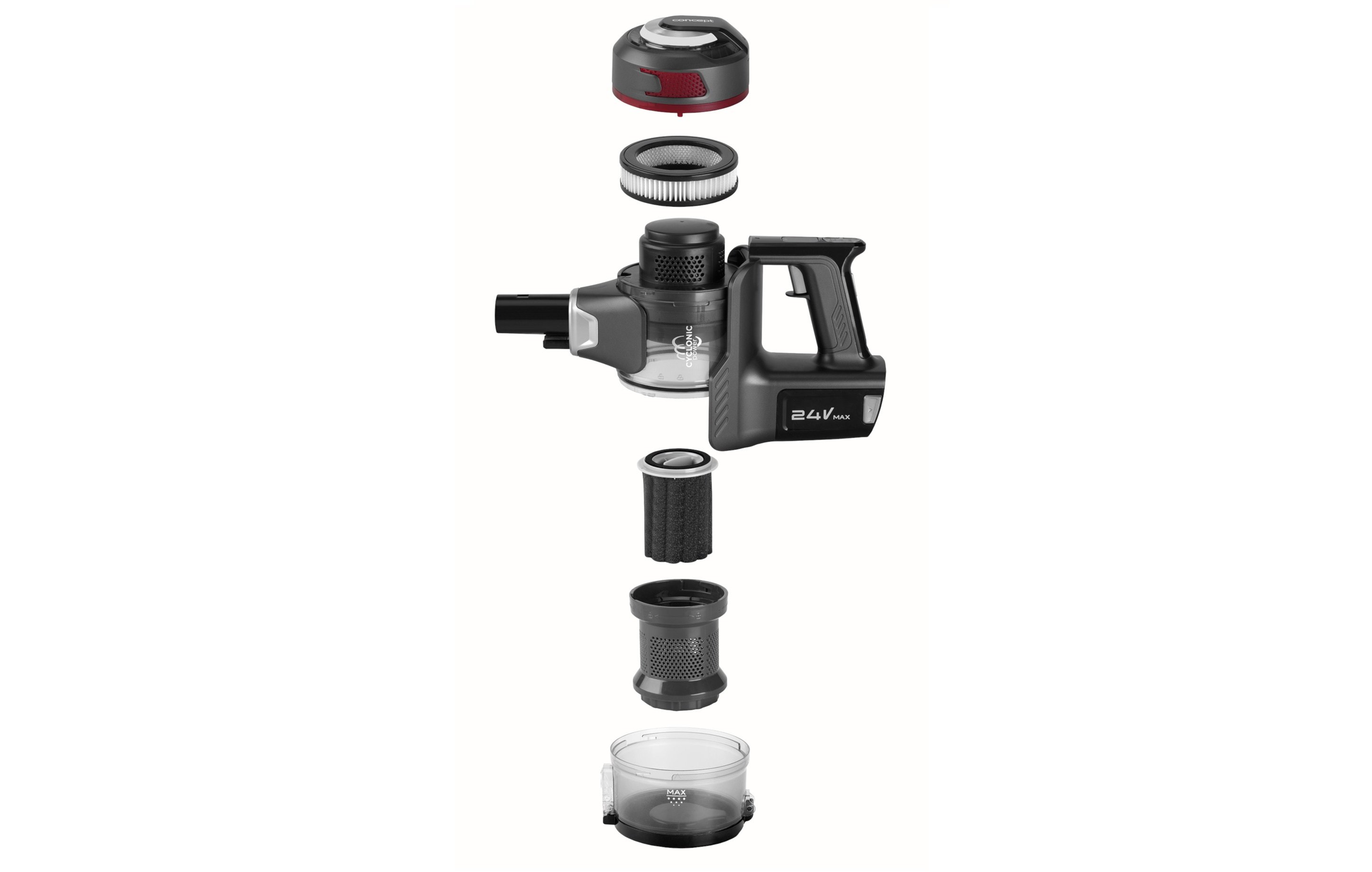 ODKURZACZ-CONCEPT-ZIELONY-KOLORY