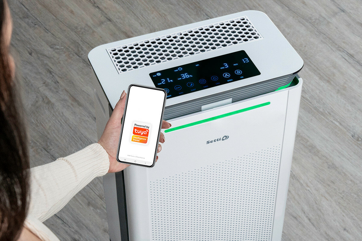 Oczyszczacz powietrza SETTI+ AP800W Smart aplikacja mobilna
