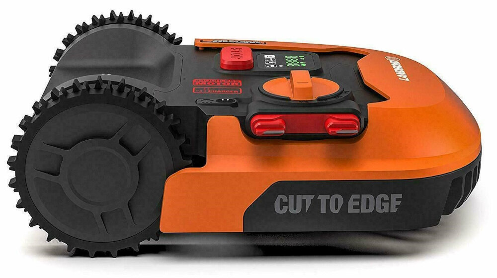 Robot koszący WORX Landroid WR141E sterowanie Wi-Fi przewód ograniczający przycisk HOME