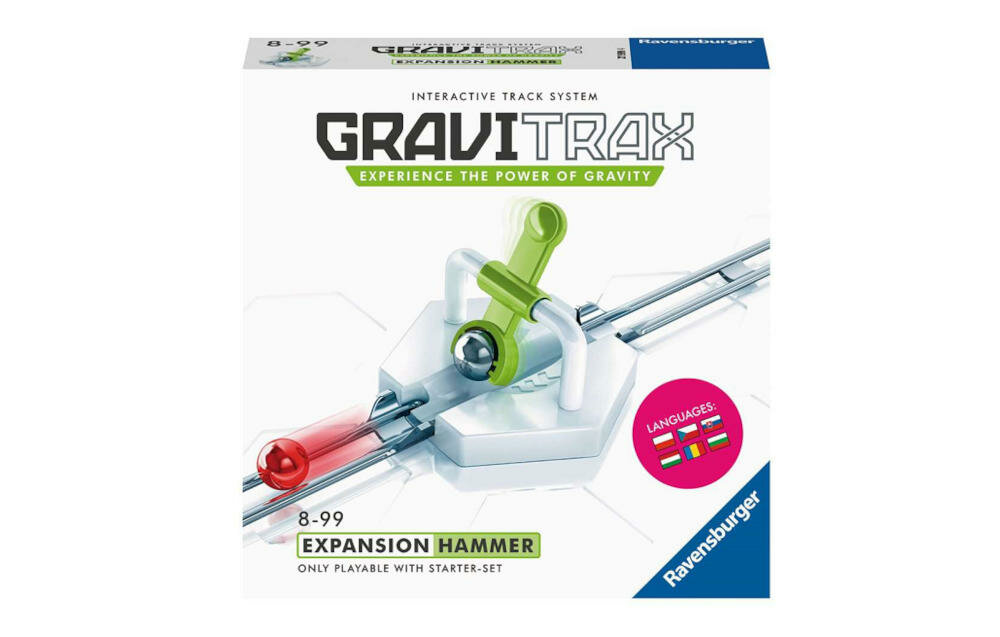 RAVENSBURGER-Gravitrax-Mlotek zestaw młotek szyny instrukcja karta gwarancyjna