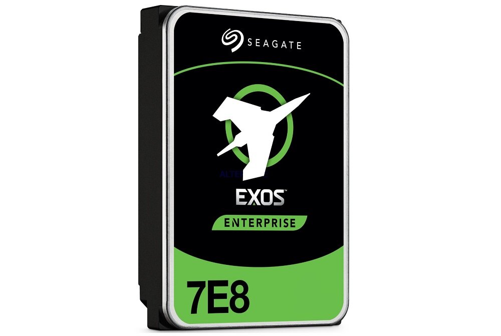 Dysk SEAGATE Exos 7E8 6TB HDD - wygląd ogólny pojemność 6TB odpowiednia technologia wykonania i pracy CMR szybki transer danych