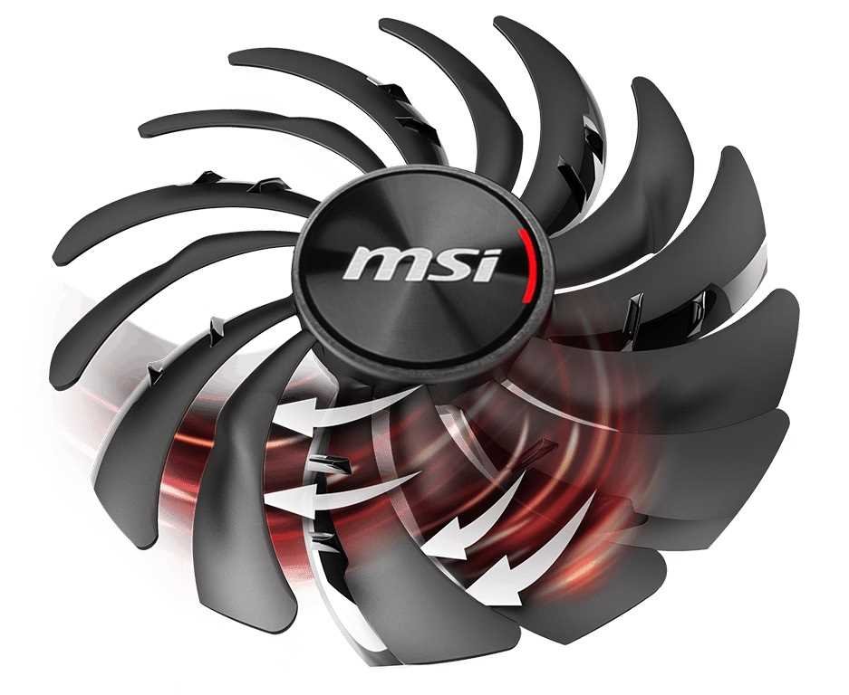 Karta graficzna MSI Radeon RX 5500 XT Gaming X 8G - Twin FROZR 7