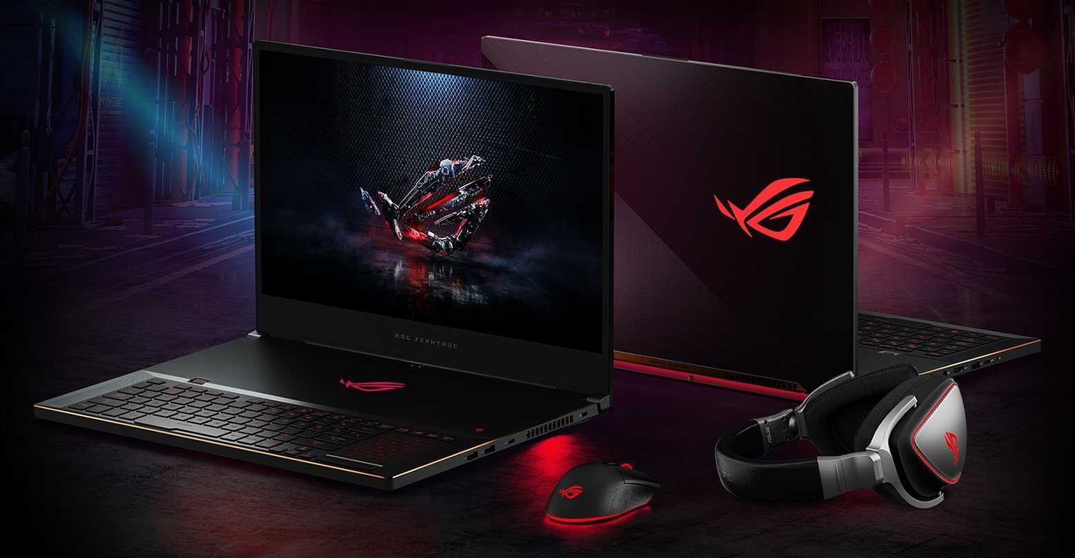 Laptop ASUS Rog Zephyrus S GX701  - podświetlenie RGB
