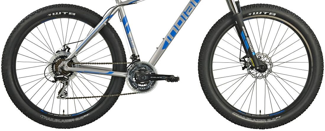 Rower MTB INDIANA X-Enduro 4.7 M19 Szaro-niebieski - Koła