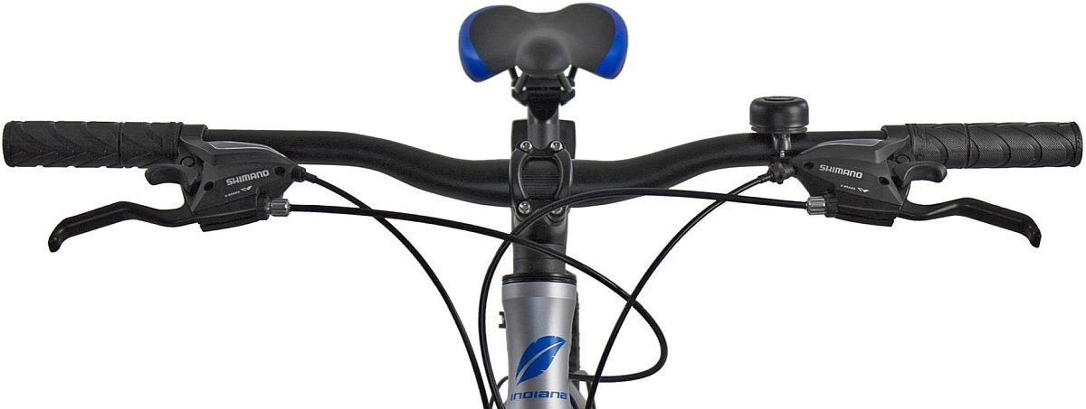 Rower MTB INDIANA X-Enduro 4.7 M19 Szaro-niebieski - Wspornik kierownicy