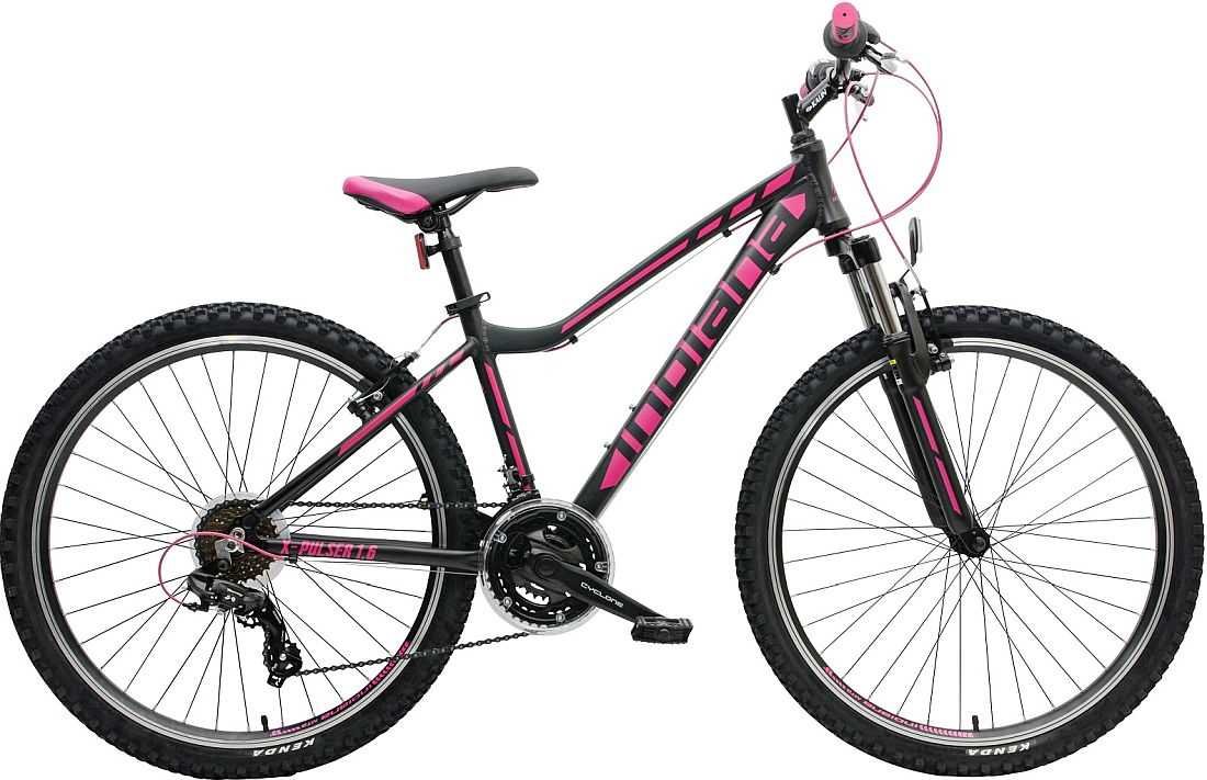 Rower MTB INDIANA X-Pulser 1.6 D15 Czarno-fuksjowy
