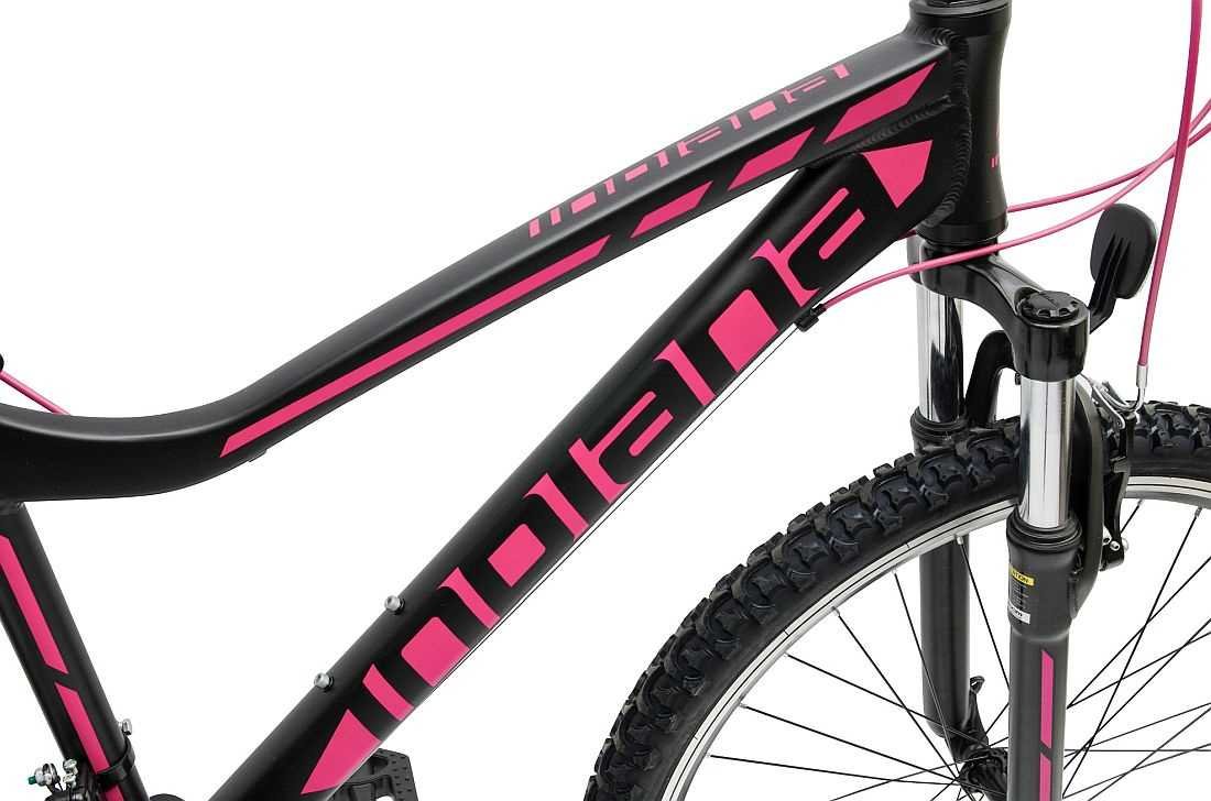 Rower MTB INDIANA X-Pulser 1.6 D15 Czarno-fuksjowy - Rama