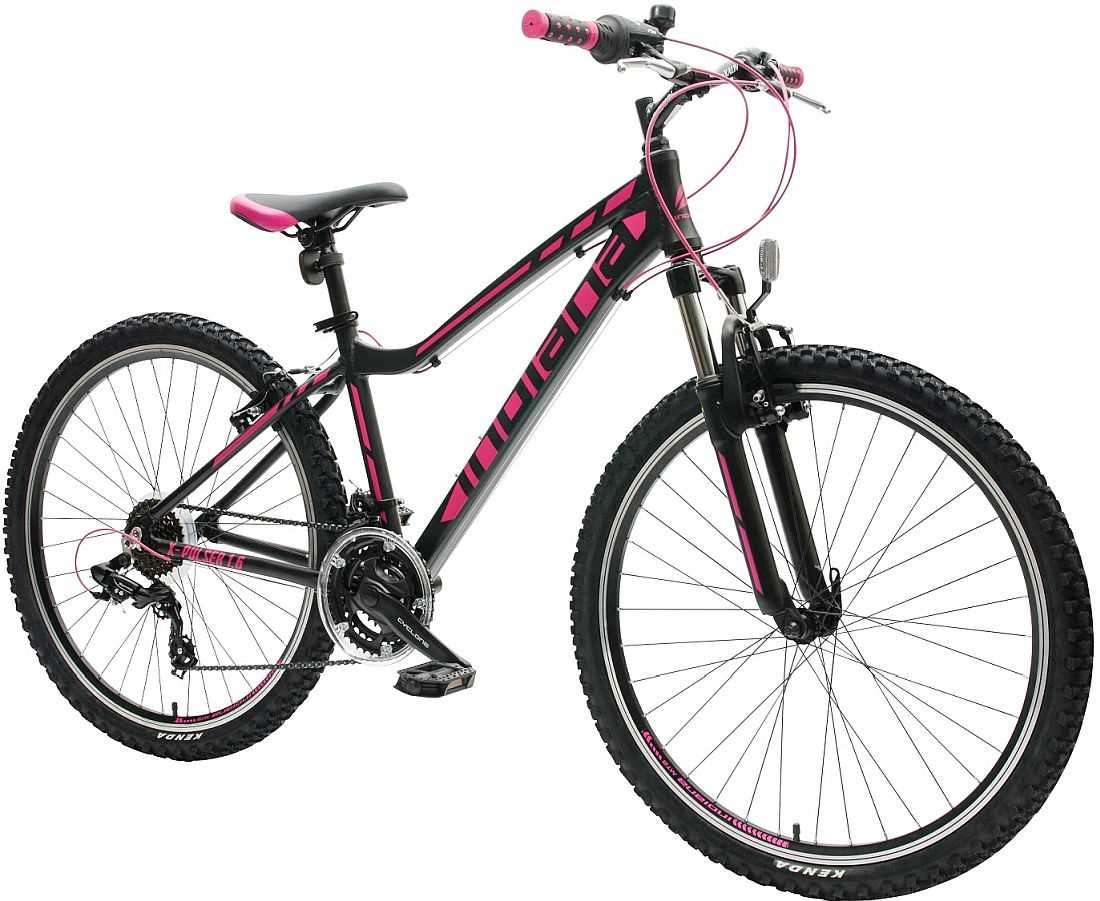 Rower MTB INDIANA X-Pulser 1.6 D15 Czarno-fuksjowy - Gwarancja na rame