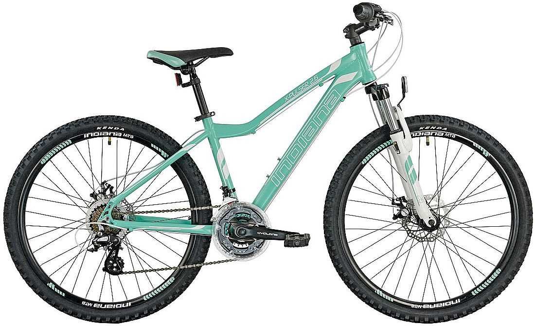 Rower MTB INDIANA X-Pulser 2.6 D15 Miętowo-biały