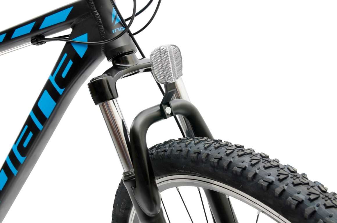 Rower MTB INDIANA X-Pulser 1.9 Czarno-niebieski  - Amortyzator