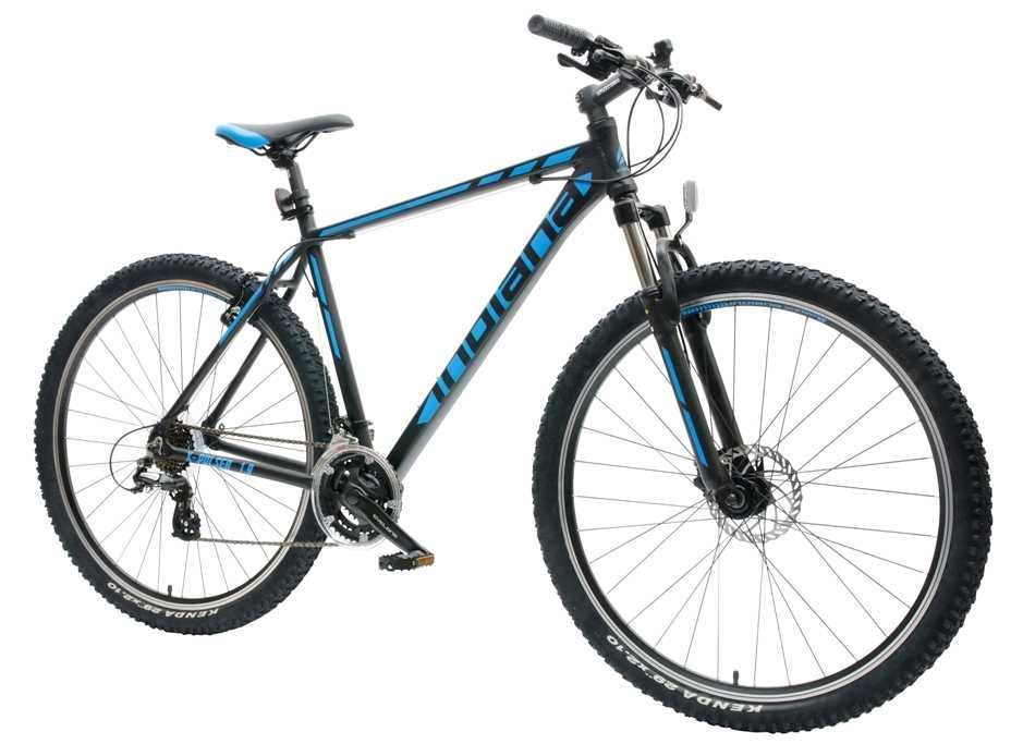 Rower MTB INDIANA X-Pulser 1.9 Czarno-niebieski  - Gwarancja na rame