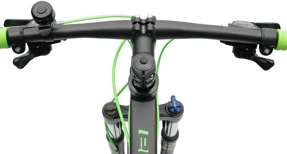 Rower MTB INDIANA X-Pulser 2.6 Czarno-zielony - Wspornik kierownicy