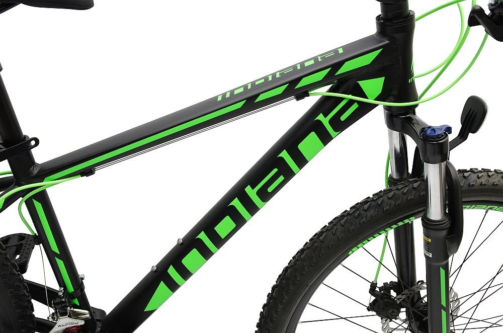 Rower MTB INDIANA X-Pulser 2.6 Czarno-zielony - Rama