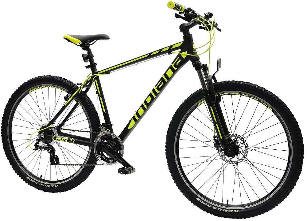Rower MTB INDIANA X-Pulser 2.7 Czarno-żółty  - Gwarancja na rame