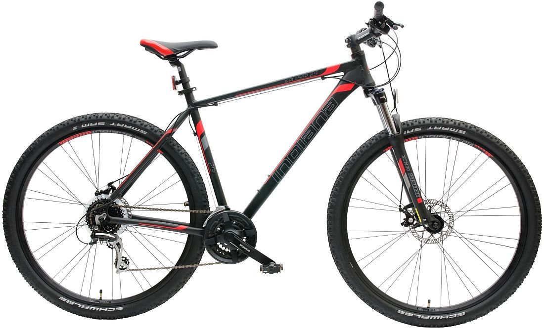 Rower MTB INDIANA X-Pulser 2.9 Czarno-czerwony 