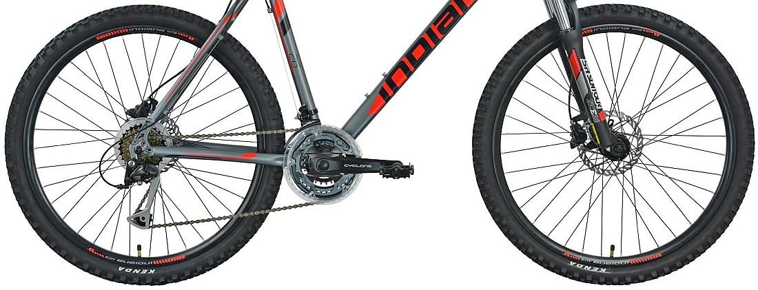 Rower MTB INDIANA X-Pulser 3.6 M21 Grafitowo-czerwony - Koła