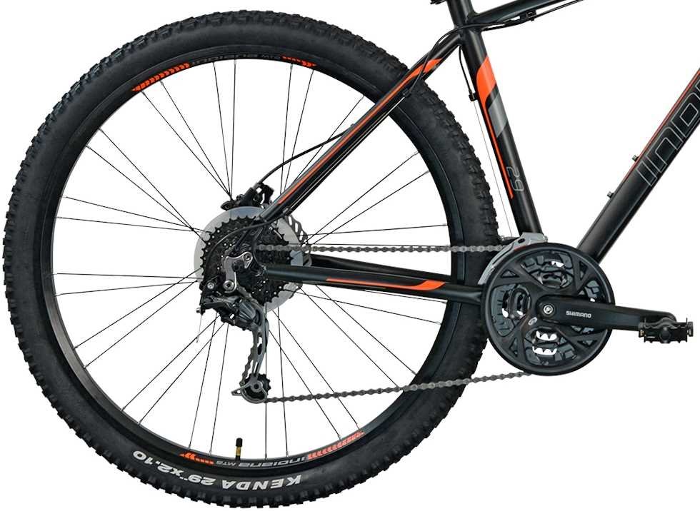 Rower MTB INDIANA X-Pulser 3.9 Czarno-pomarańczowy - Koła