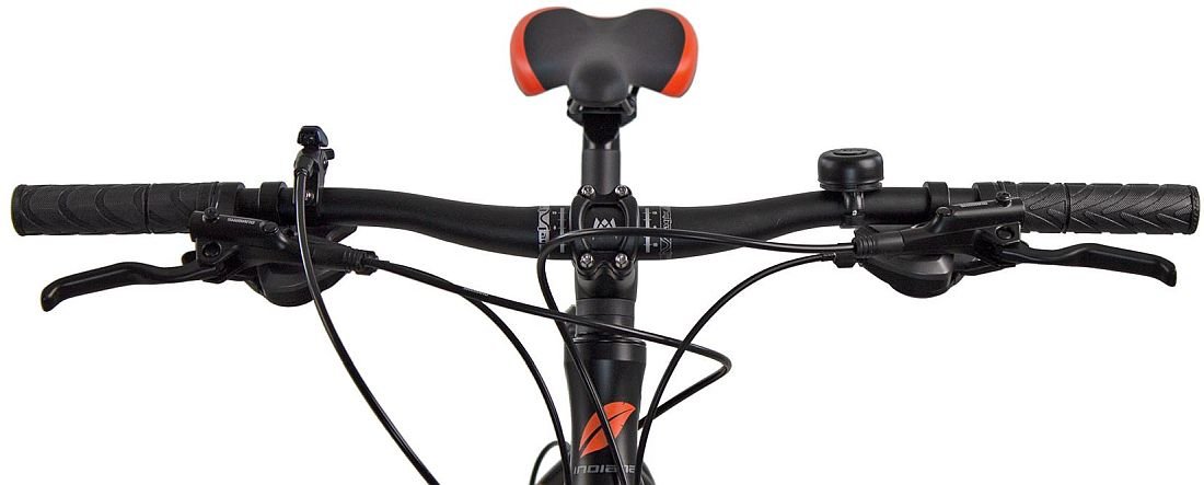 Rower MTB INDIANA X-Pulser 3.9 Czarno-pomarańczowy - Wspornik kierownicy